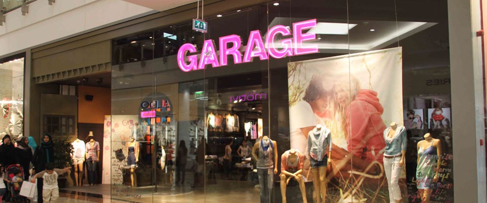 Garage storefront