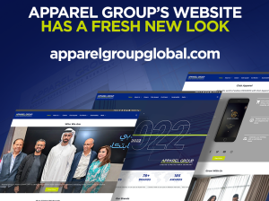 Apparel Group new website ad