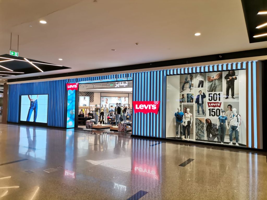 Levi’s in now open in Panorama mall, Riyadh, KSA