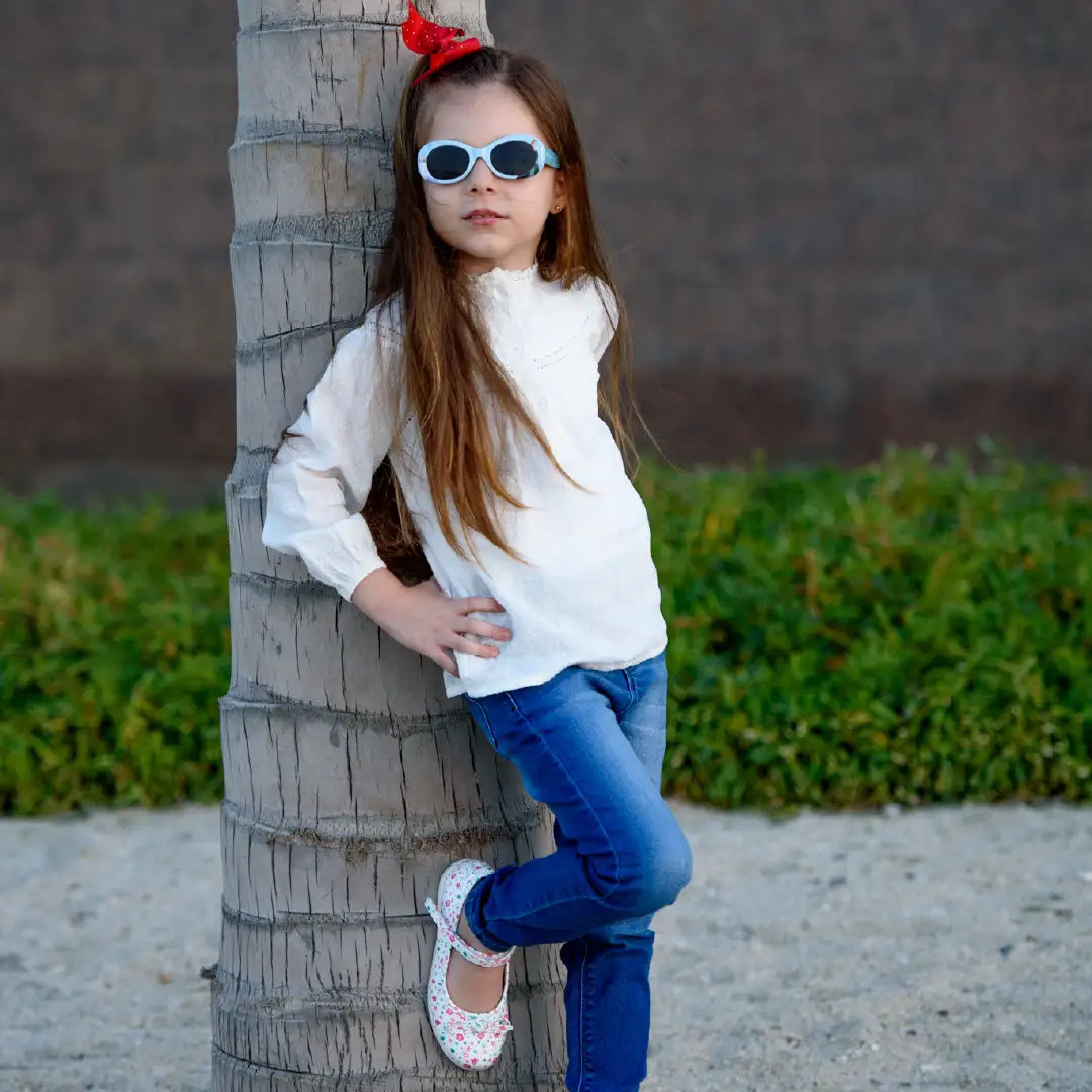 A girl wearing R&B Kids' clothing' clothing