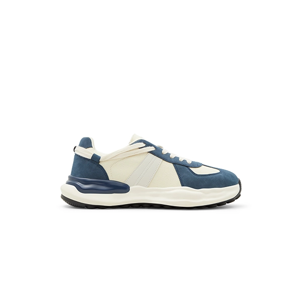 Blue and white vegan sneaker from Call It Spring