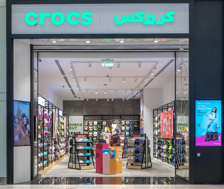 Crocs is now open at Riyadh Park, KSA