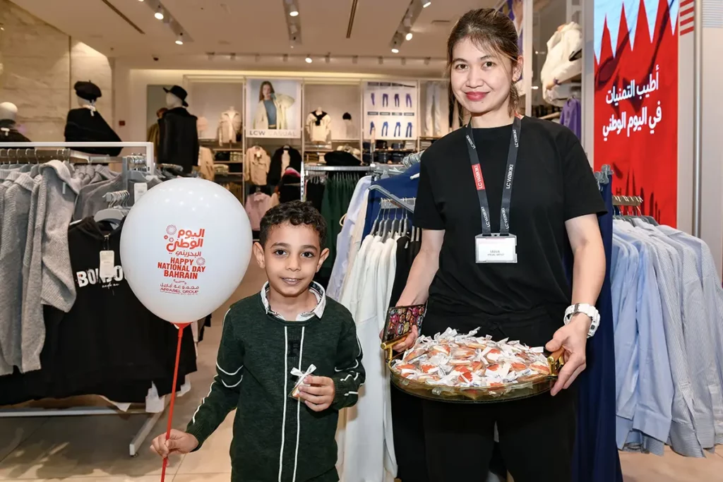 Embracing Bahraini Spirit - A Celebration of Tradition at Apparel Group Stores for Bahrain's National Day!