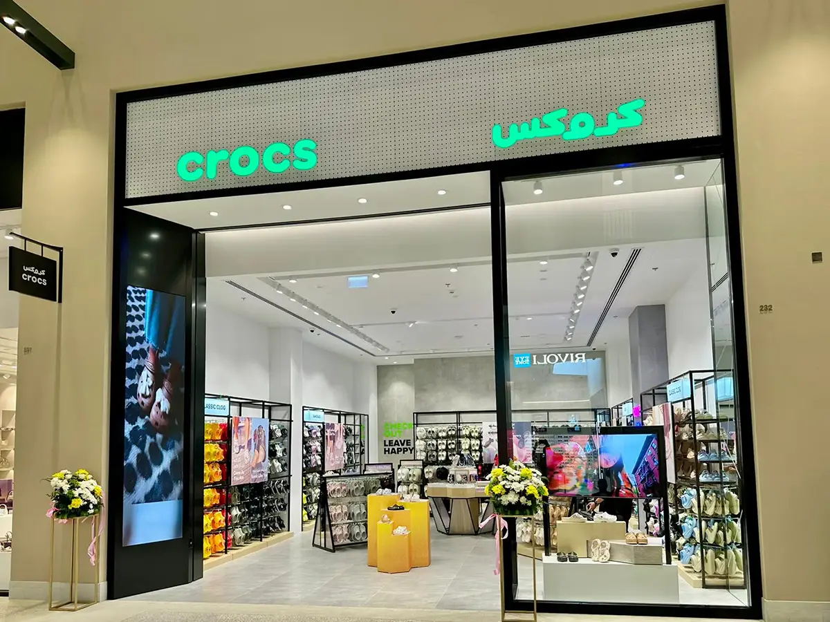 Crocs is Open in Marassi Galleria Mall Bahrain APPAREL GROUP