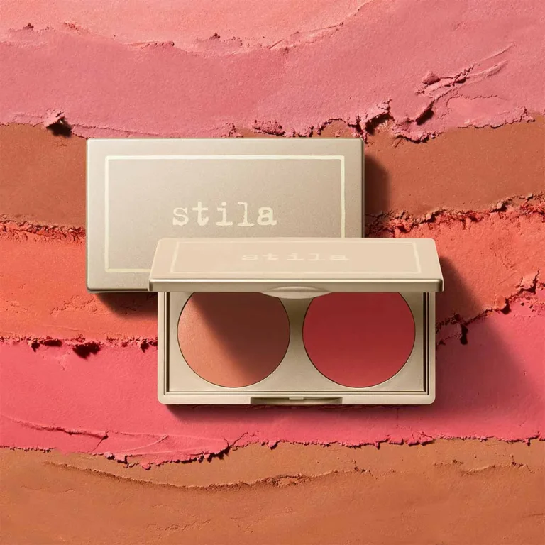 Glamorous Stila Cream Blush for a radiant Eid eye make up look, showcasing various shades from Nysaa