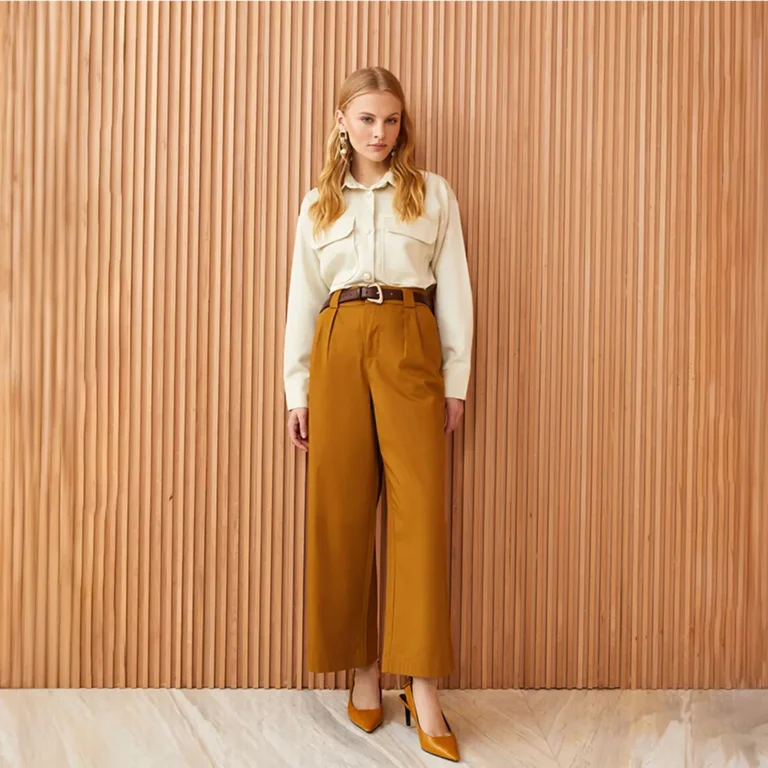 LC Waikiki’s Brown Gabardine Trousers