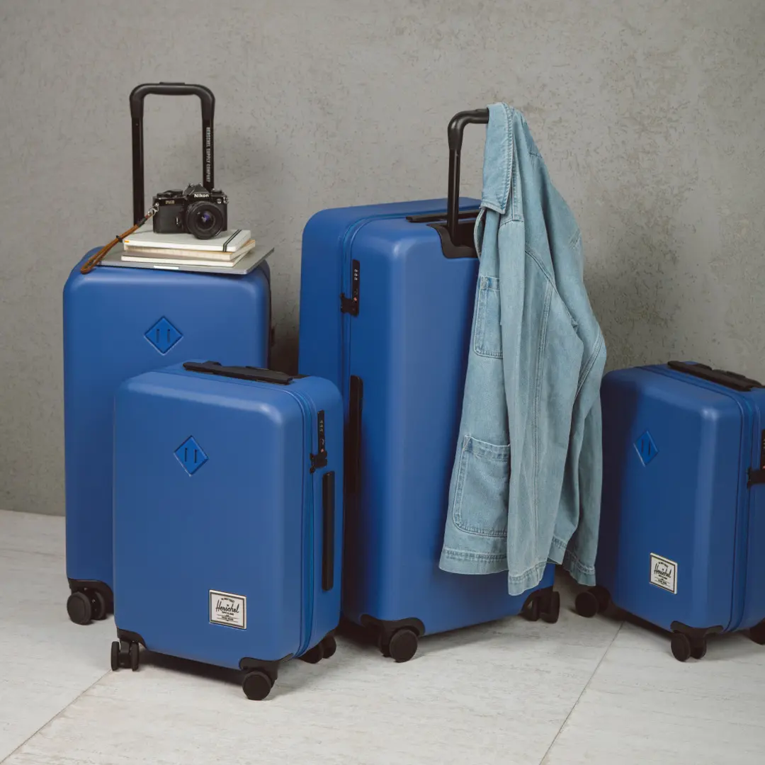 Blue Luggage for Travel from Herschel