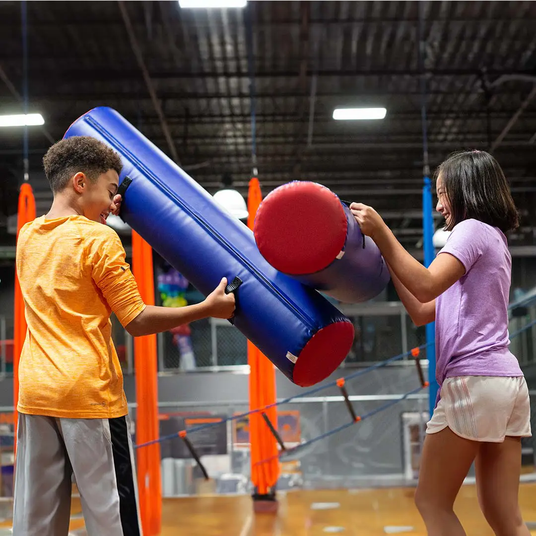 Sky Zone’s Battle Beam Game