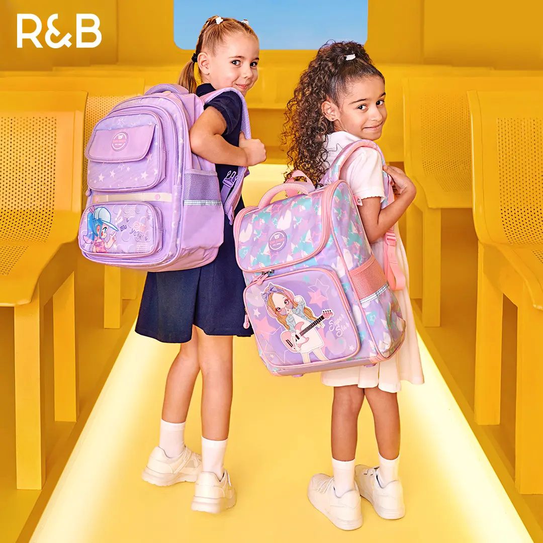 R&B Purple Girls backpack