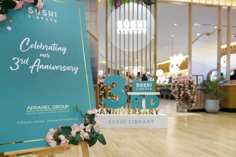 Apparel Group’s Homegrown Brand Sushi Library Celebrate Their 3rd Anniversary at Riyadh Park Mall