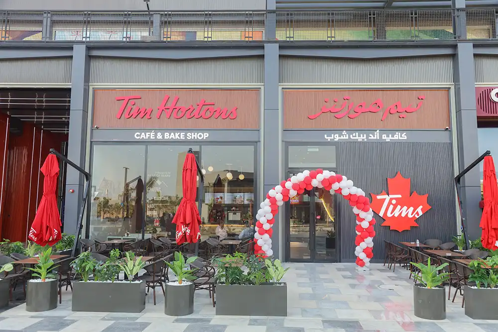 Tim Hortons is Now Open at U Walk in Jeddah, KSA