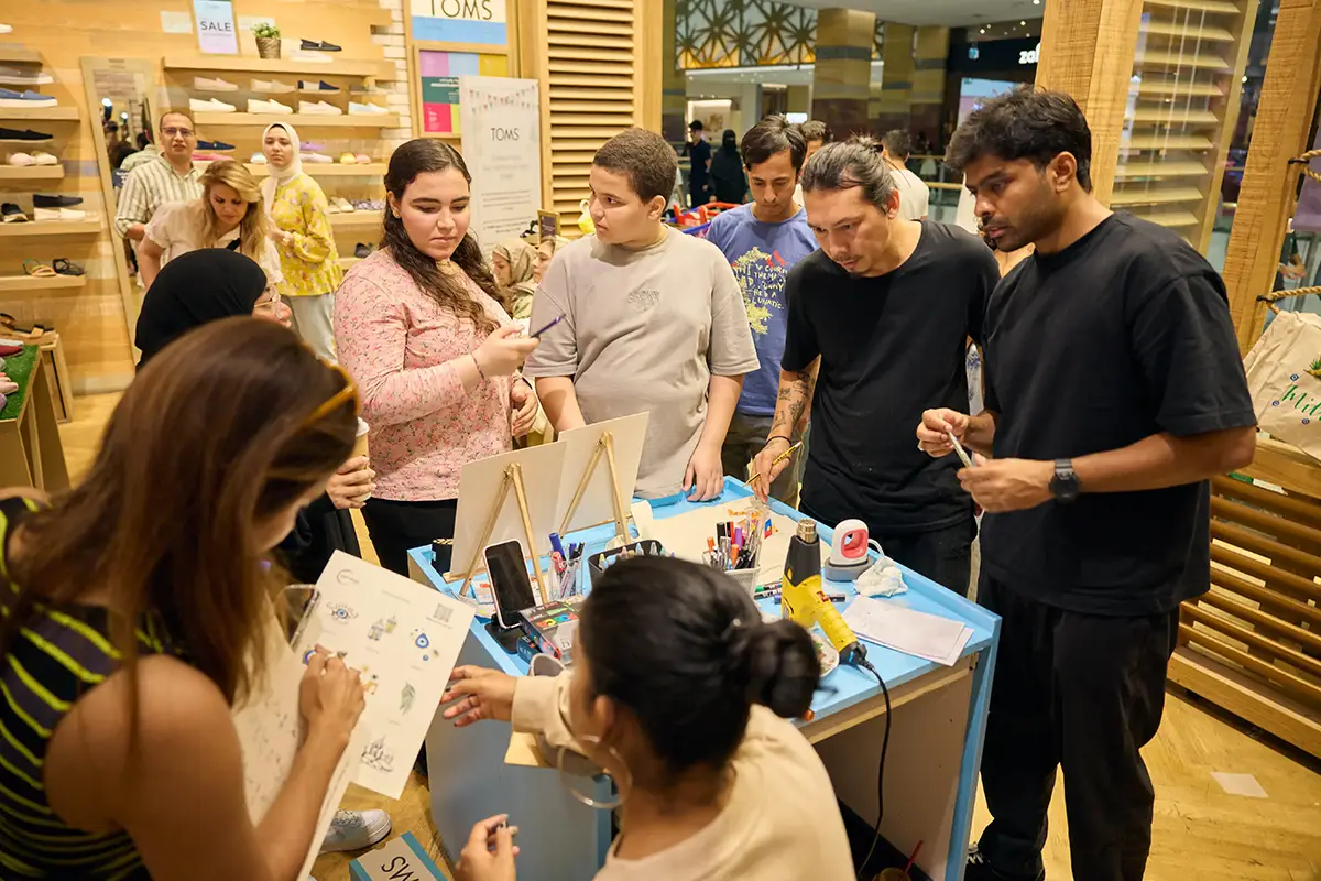 TOMS' In-Store Personalization at City Centre Mirdif