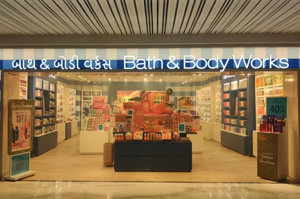 Bath & Body Works is Now open at Swagat Holiday Mall in Gandhinagar, India