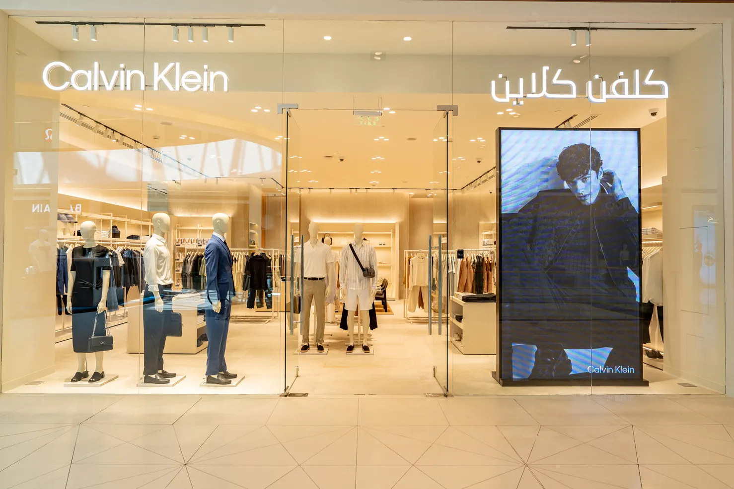 Calvin Klein is Now Open at Al Faisaliah Mall Riyadh Apparel Group