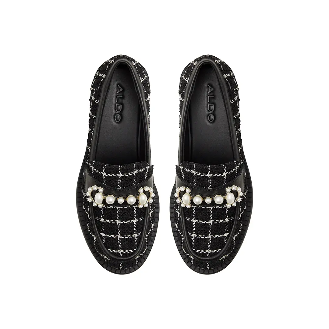 Black and White Loafers from ALDO