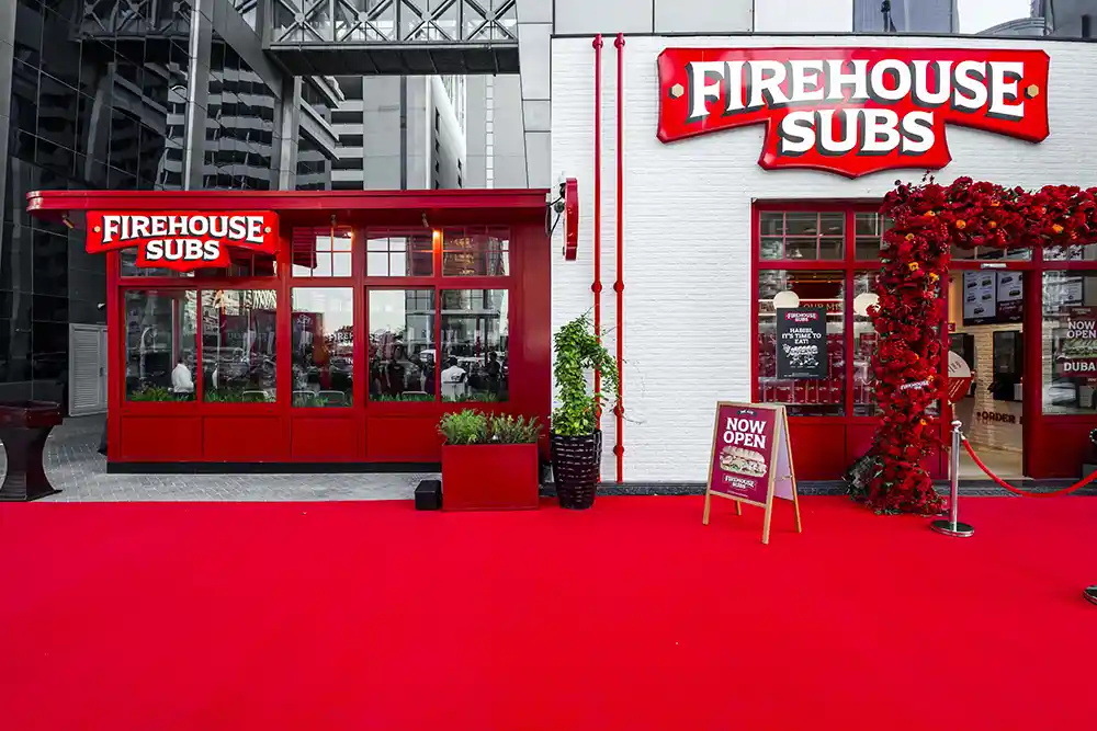 Firehouse Subs, with over 1,200 restaurants worldwide, is now open in the heart of Dubai, brought to you by Apparel Group