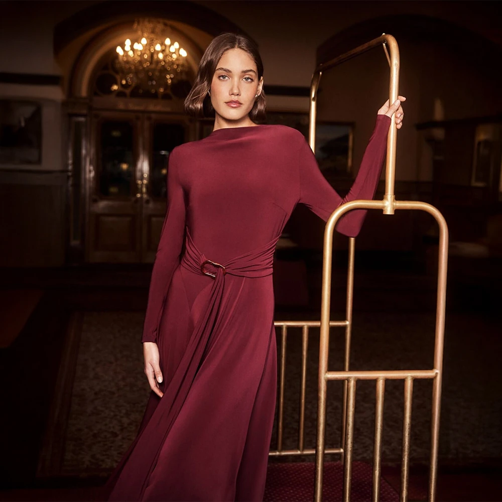 Maroon Maxi Dress from Forever New