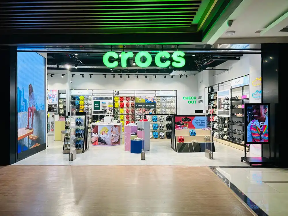 Crocs is Now Open at Mall of Ranchi in India