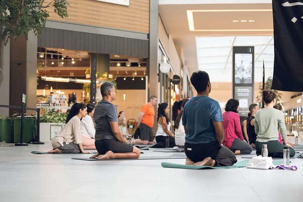 Rituals Hosted a Sound Healing Session as part of the Dubai Fitness Challenge at Dubai Hills Mall