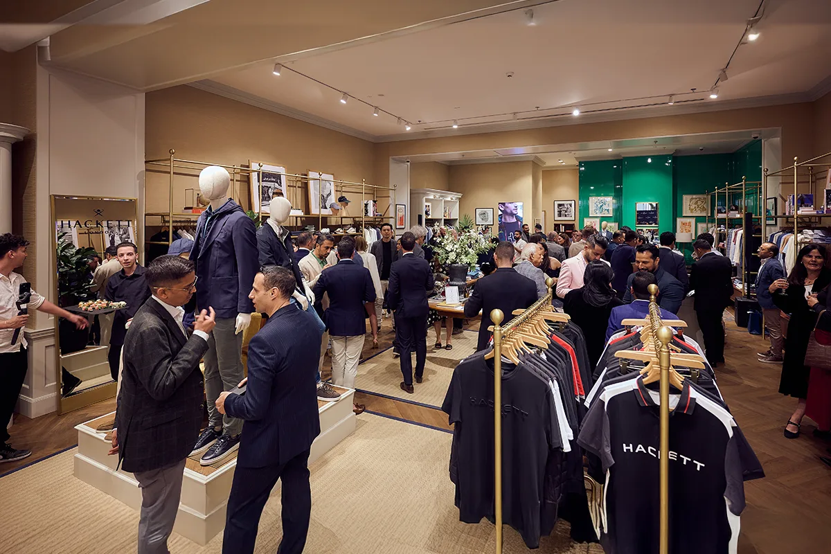 Hackett London’s Grand Launch Event at Dubai Hills Mall